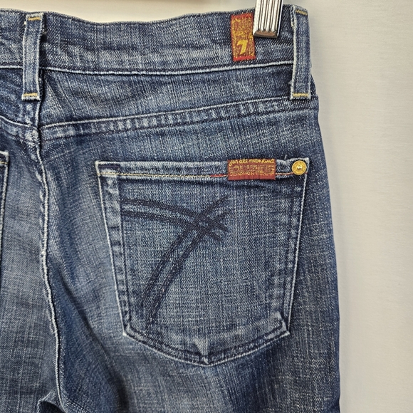 7 For All Mankind Denim Jeans Size 27 - Picture 8 of 11